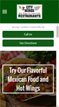 Mobile Screenshot of citywingrestaurante.com